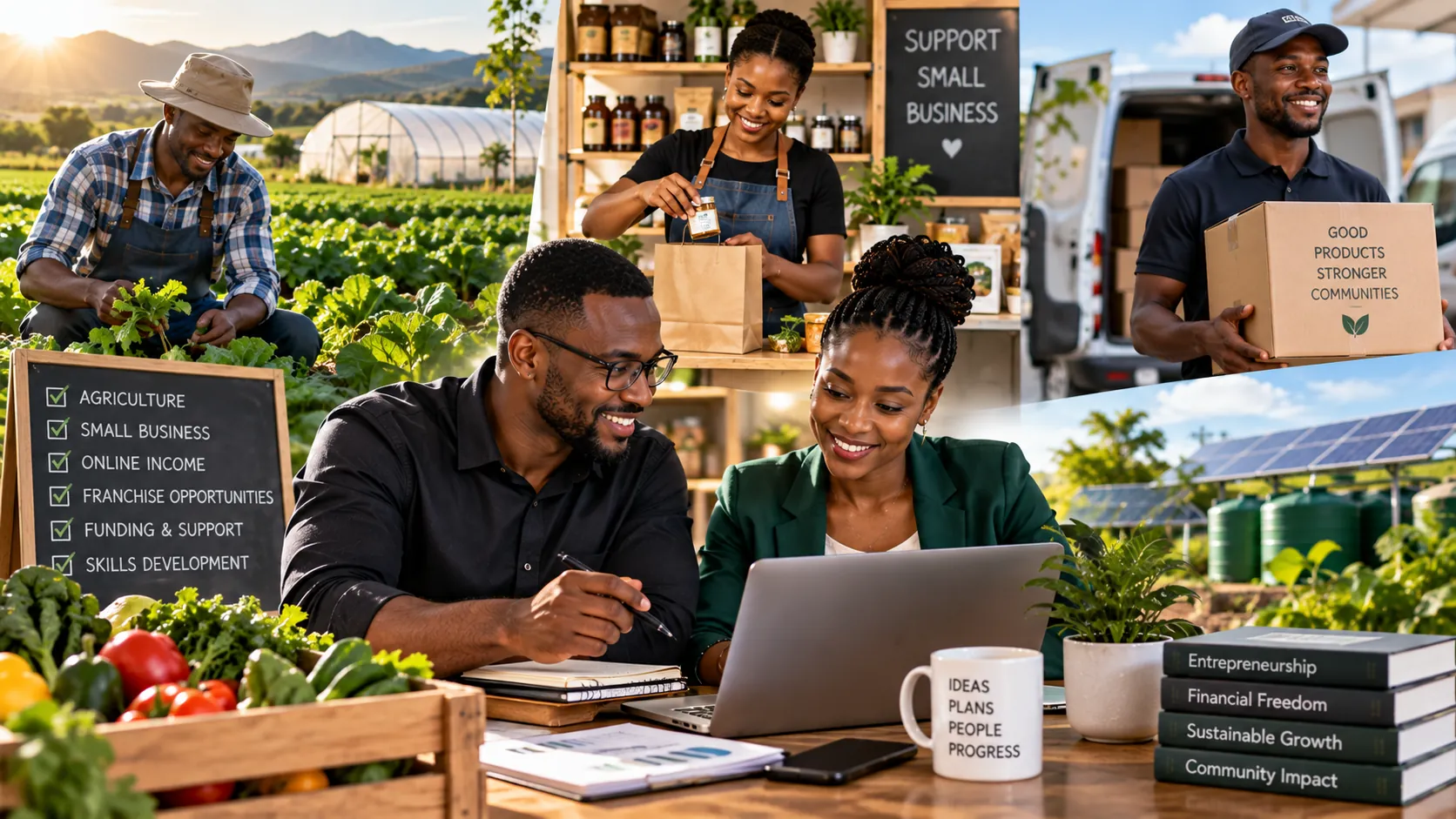 Agriculture, entrepreneurship and practical business opportunities